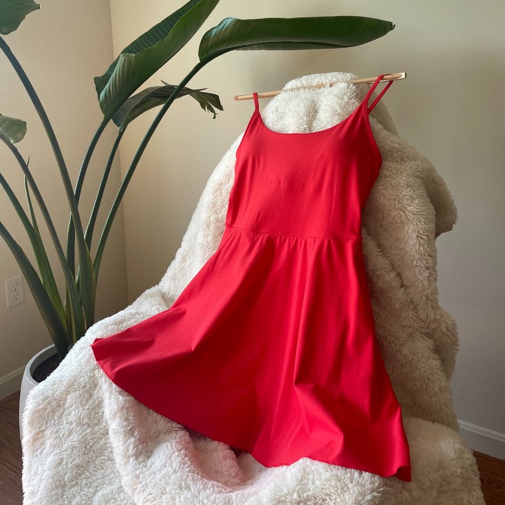 Halara {Everyday Cloudful™ Backless Padded Pocket 2-in-1 Activity Dress-Jubilee}